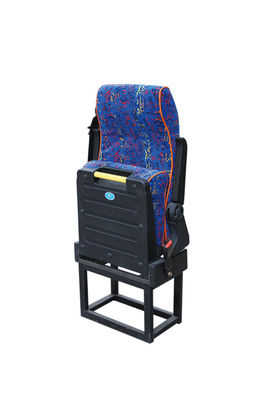Flip Up Express Bus Seats 430mm Depth Electrostatic Spray Coating Reliable
