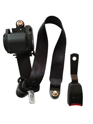 Retractable 3 Point Seat Belt Universal ABS Palstic Material For Automobile