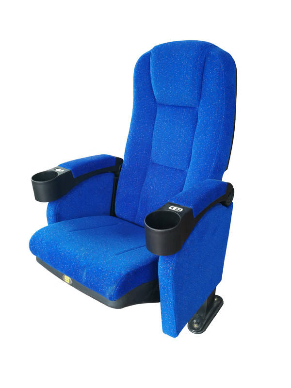 490mm গভীরতা সিনেমা থিয়েটার চেয়ার, সিনেমা Recliner চেয়ার ধীর ফিরে ভাঁজ আপ