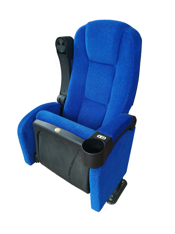 490mm গভীরতা সিনেমা থিয়েটার চেয়ার, সিনেমা Recliner চেয়ার ধীর ফিরে ভাঁজ আপ