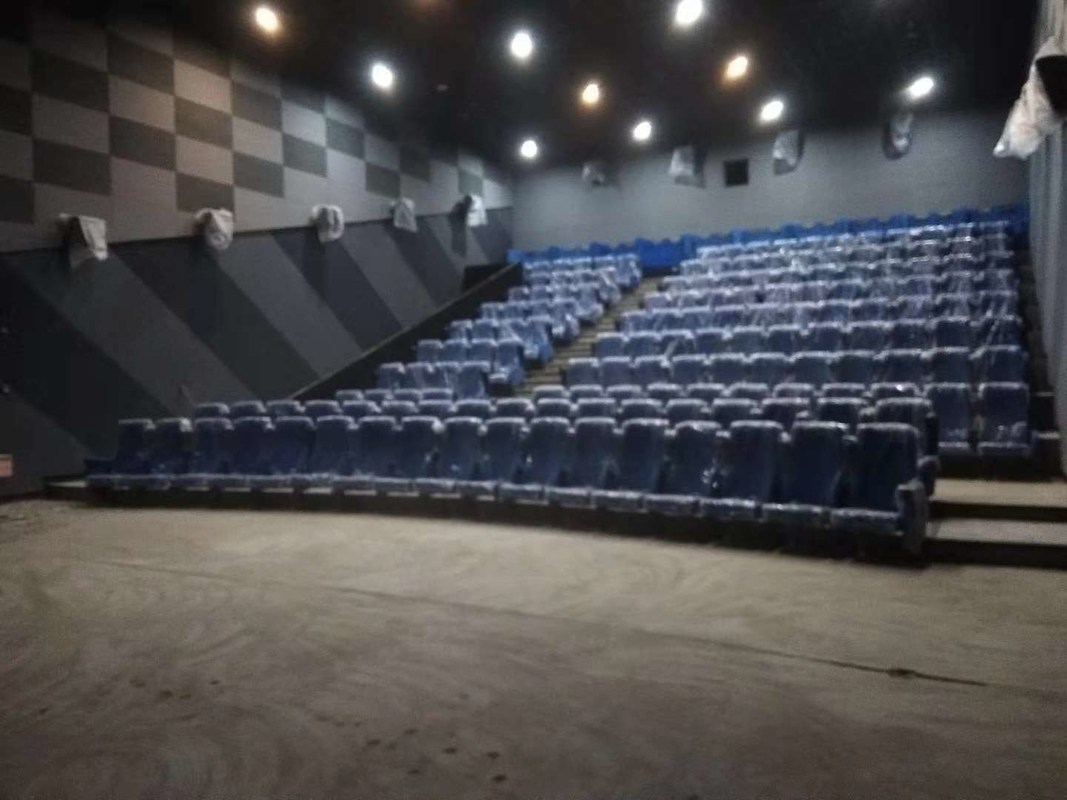 মিডিয়া রুম কমার্শিয়াল থিয়েটার সিটিং কাস্টমাইজড কালার ফোল্ডেড ডিজাইন