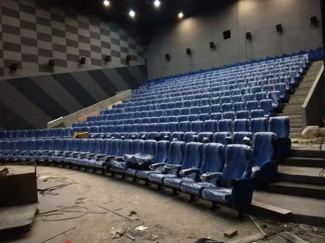 মিডিয়া রুম কমার্শিয়াল থিয়েটার সিটিং কাস্টমাইজড কালার ফোল্ডেড ডিজাইন