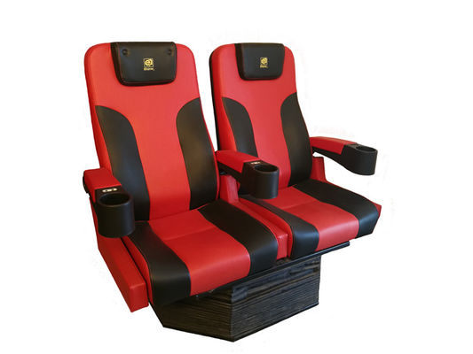 Anti Rusting Home Theater Recliner Chair Inner Plywood Frame Flame Retardant