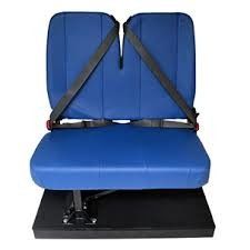 CCC Fabric Cloth Railway Train Foldable Swivel Bus Seat