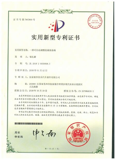 চীন Jiangsu Golbond Precision Co., Ltd. সার্টিফিকেশন